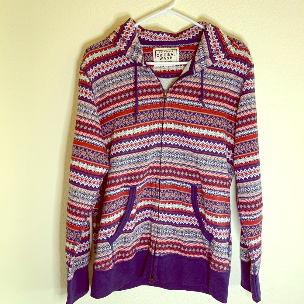 Authentic Original Zip Up Sweatshirt